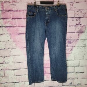 VINTAGE SILVER JEANS SUKI MID RISE CURVY FIT BOOTCUT 33